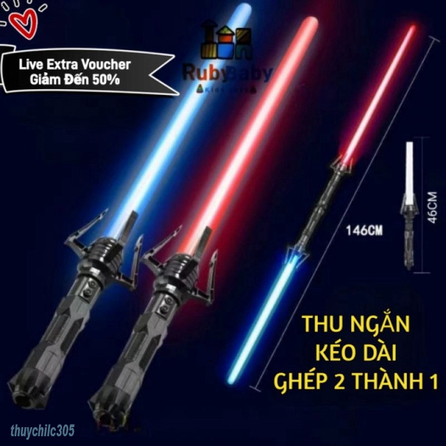 Đồ Chơi Kiếm Ánh Sáng Cho Trẻ Em 3-6 Tuổi An Toàn, Nhập Vai Cosplay Halloween Dễ Thương
