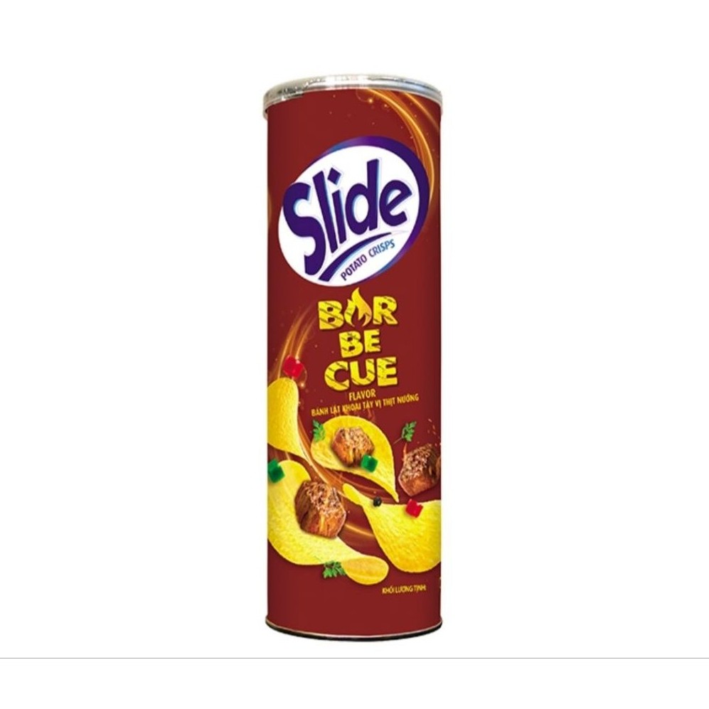 Snack Khoai Tây slide BBQ 145g