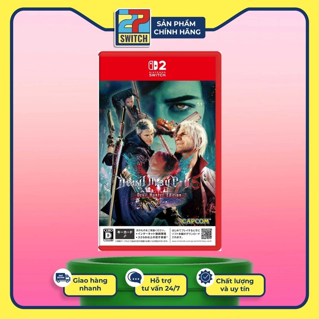 Băng Game Devil May Cry 5 Devil Hunter Edition Nintendo Switch 2