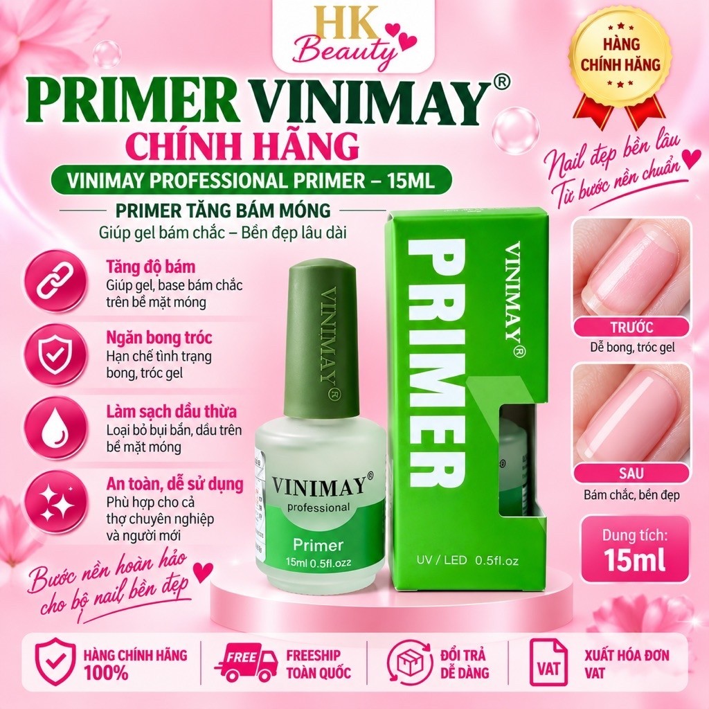 VINIMAY Primer Sơn Móng Primer