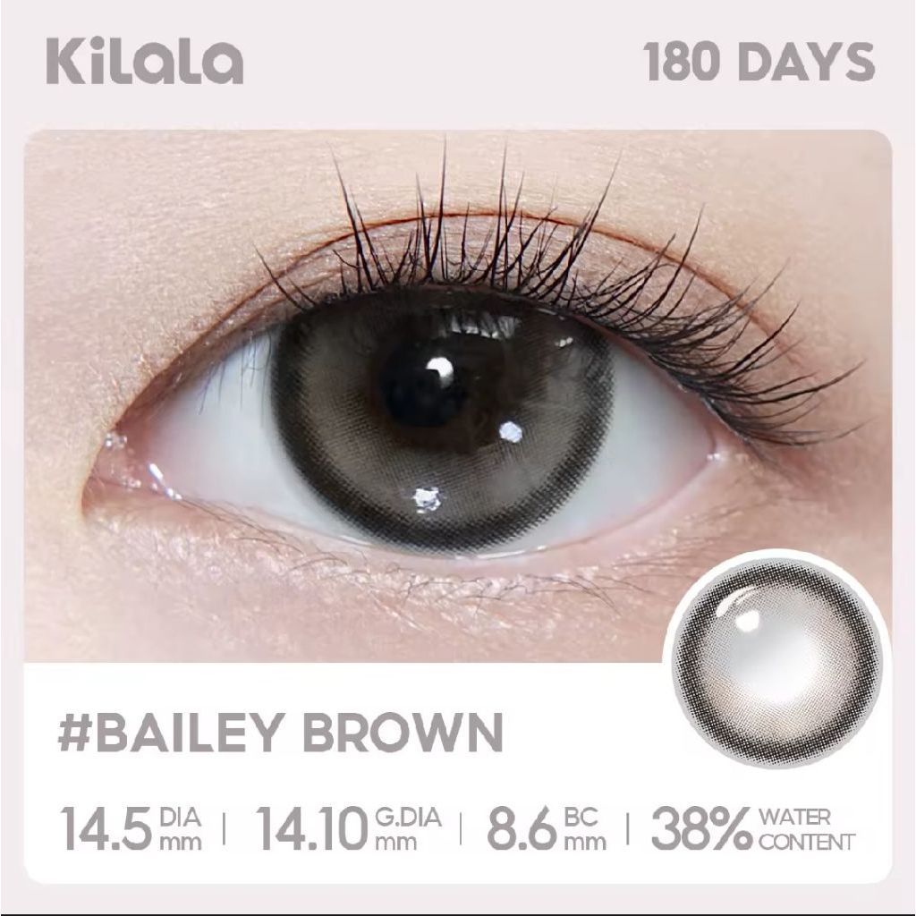 Lens Kilala bailey brown 6 tháng