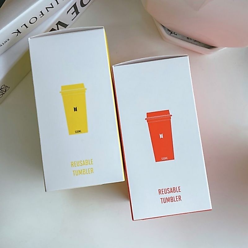 VStore [BTS POP UP] PTD REUSABLE TUMBLER - LY NƯỚC BTS (hàng có sẵn)