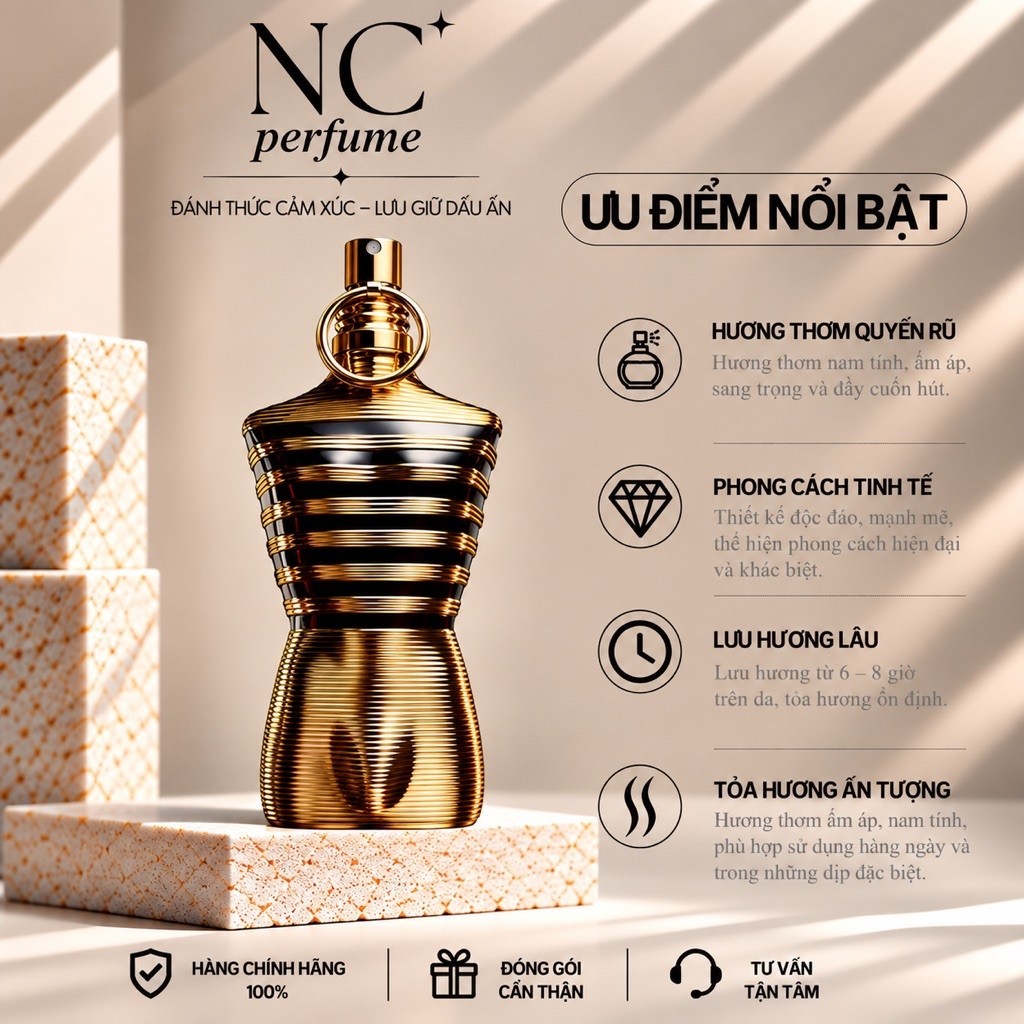 Nước Hoa Nam 10ml . Nước Hoa Nam - NC Perfume