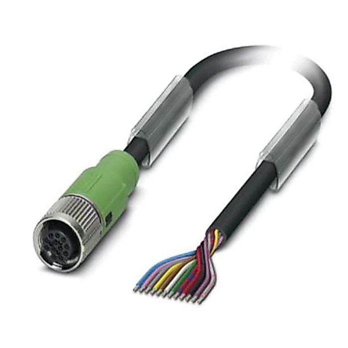 Phoenix Contact M12 12-Pin Female Cable & Connector