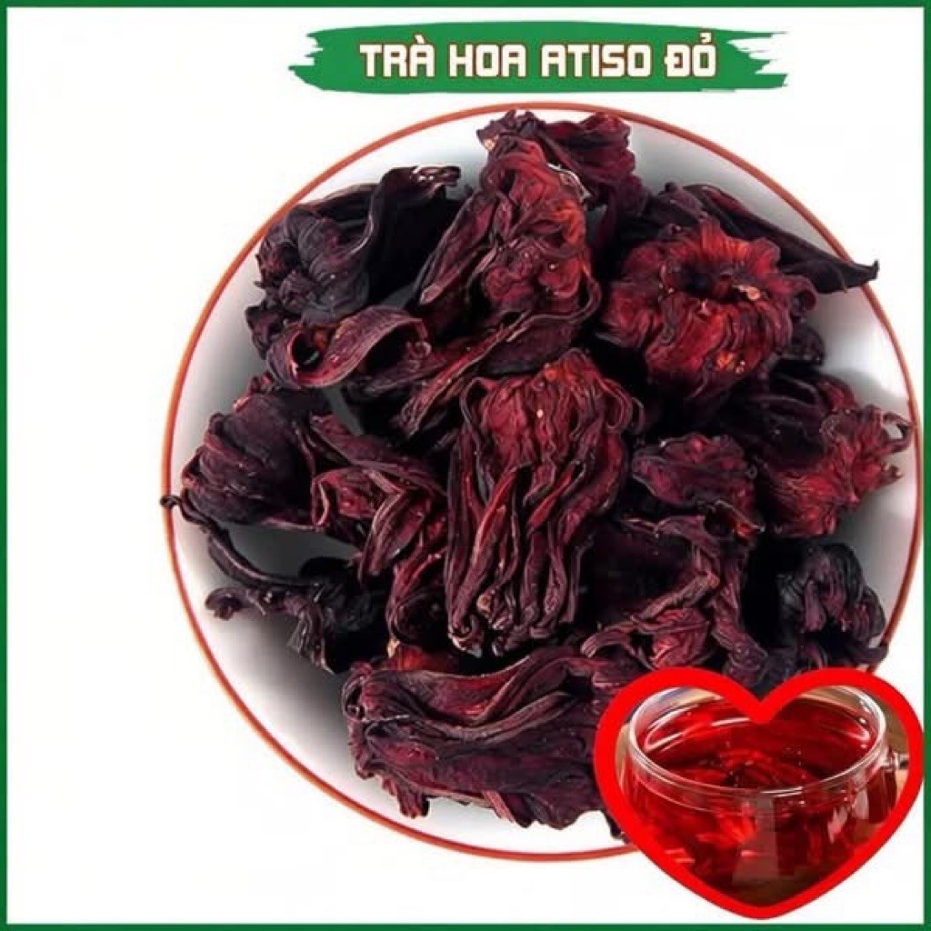 Hoa Atiso Đỏ Sấy Khô - Trà Hoa Atiso Đỏ Tự Nhiên, Thanh Nhiệt Giải Khát