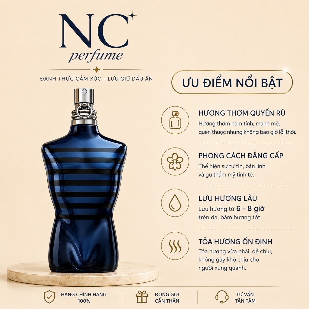 Nước Hoa Nam Ultra Male 10ml . Nước Hoa Nam Scandal - NC Perfume
