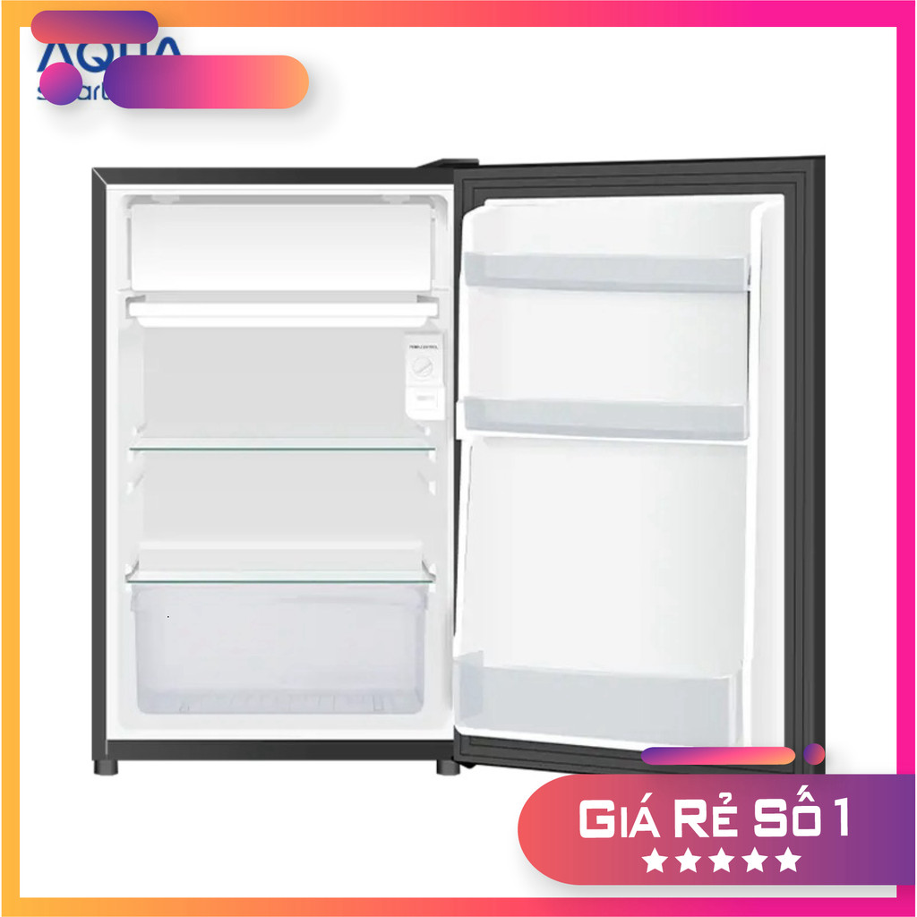 chính hãng Tủ Lạnh Mini Aqua 90L AQR-D100FA(PS) Màu Hồng Nhạt Dung Tích Nhỏ Tiết Kiệm Điện )