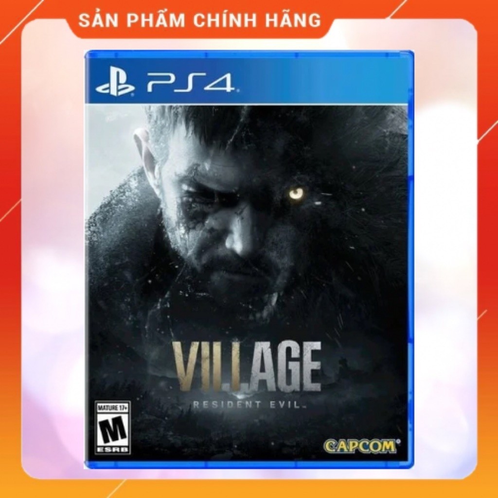 Đĩa Game PS4 Resident Evil Village 2nd Full Box – Đĩa Game Resident Evil 8 PS4