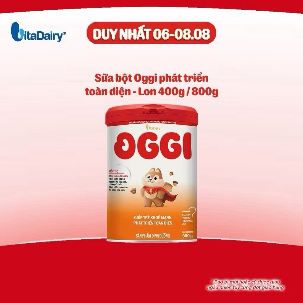 [CHÍNH HÃNG] SỮA CÔNG THỨC OGGI 0+
