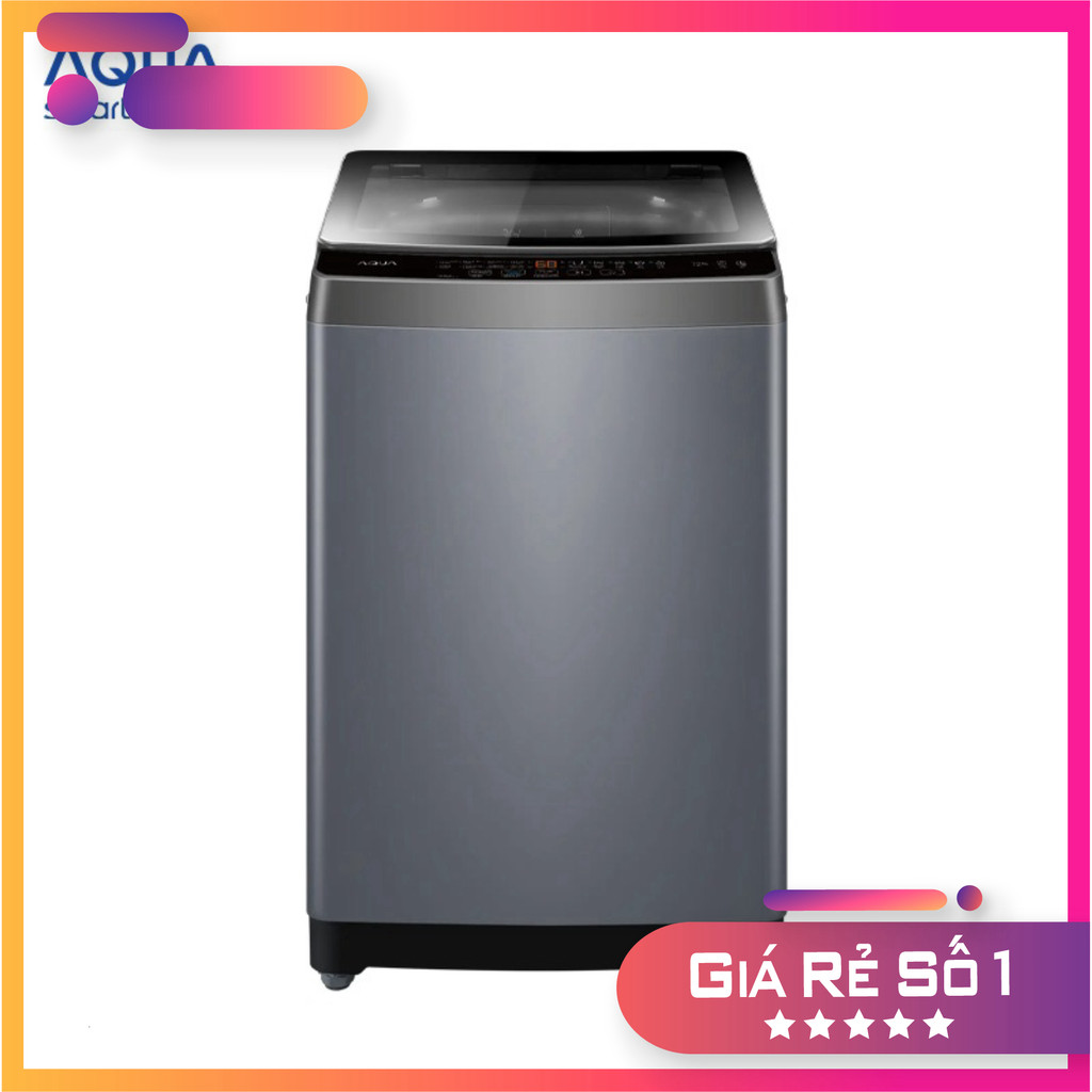 chính hãng Máy Giặt Aqua 7.2kg AWM72-316K(S) Inverter 8 Chương Trình Giặt Bảo Hành 24 Tháng )