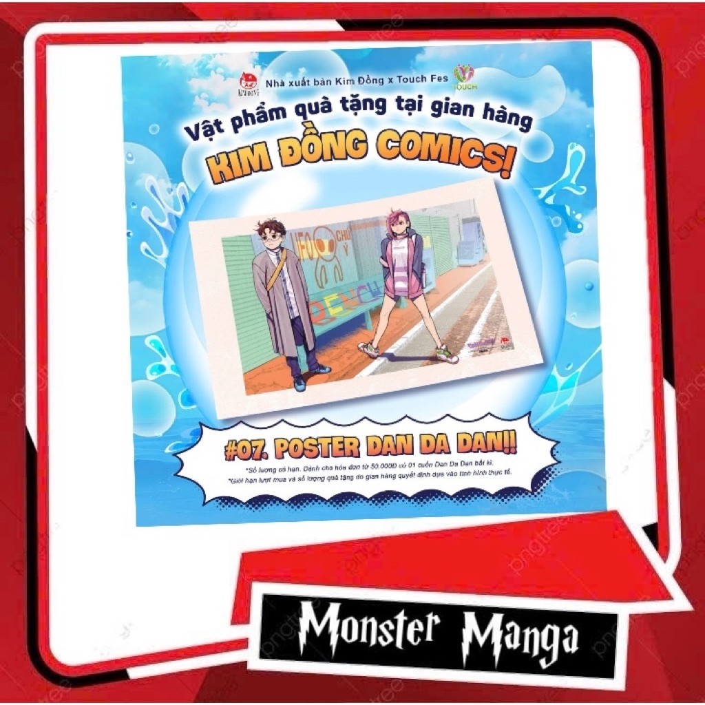 (Free Ống) - Poster Dandadan Touch Fes 2026