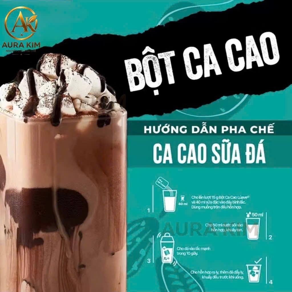 Bột Cacao Luave Gói 500gr