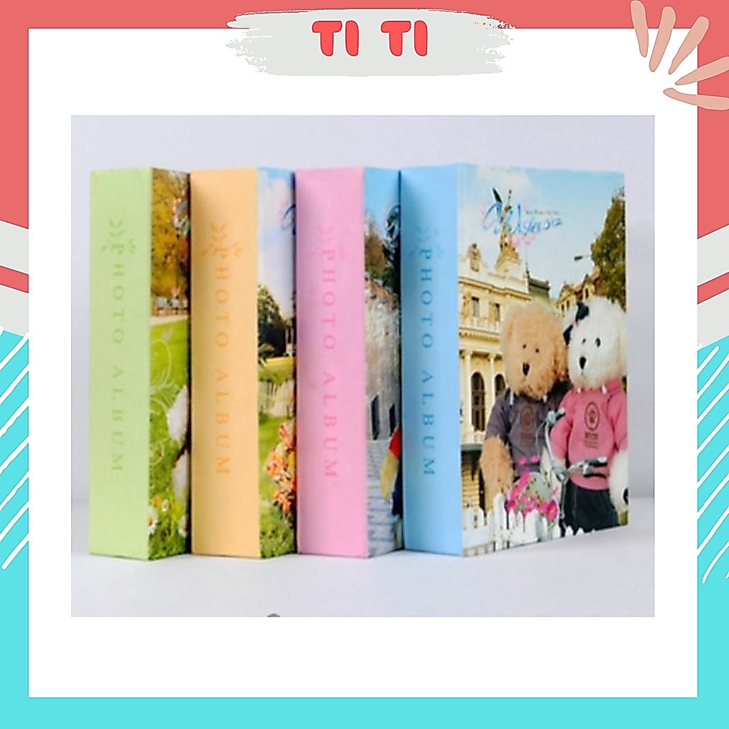 Album ảnh đẹp Vintage đựng được 200 ảnh 10x15 nhiều mẫu
