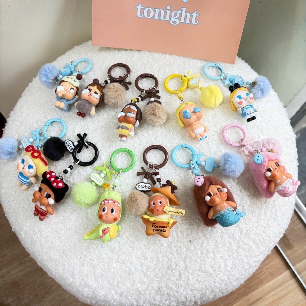 Móc Khoá Crybaby đáng yêu, Phụ Kiện Điện Thoại
