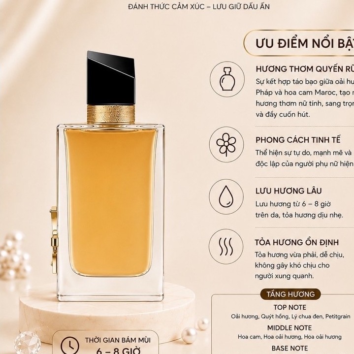 Nước Hoa Nữ Libre EDP 10ml - Nc Perfume