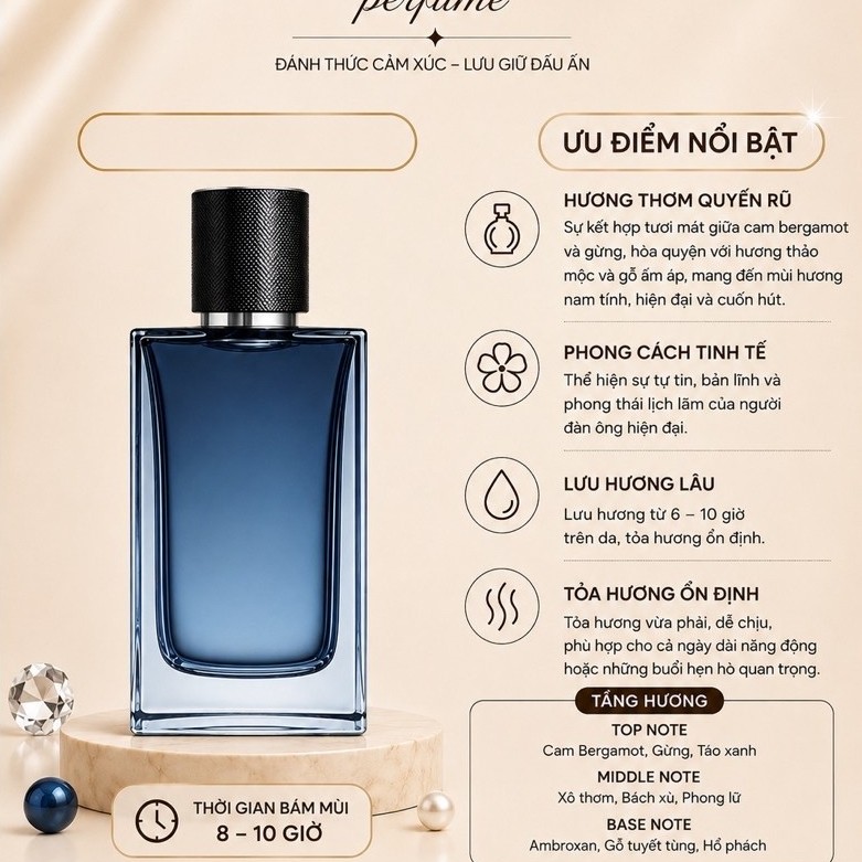 Nước Hoa Nam Y EDP 10ml . Nước Hoa Nam Y - NC Perfume