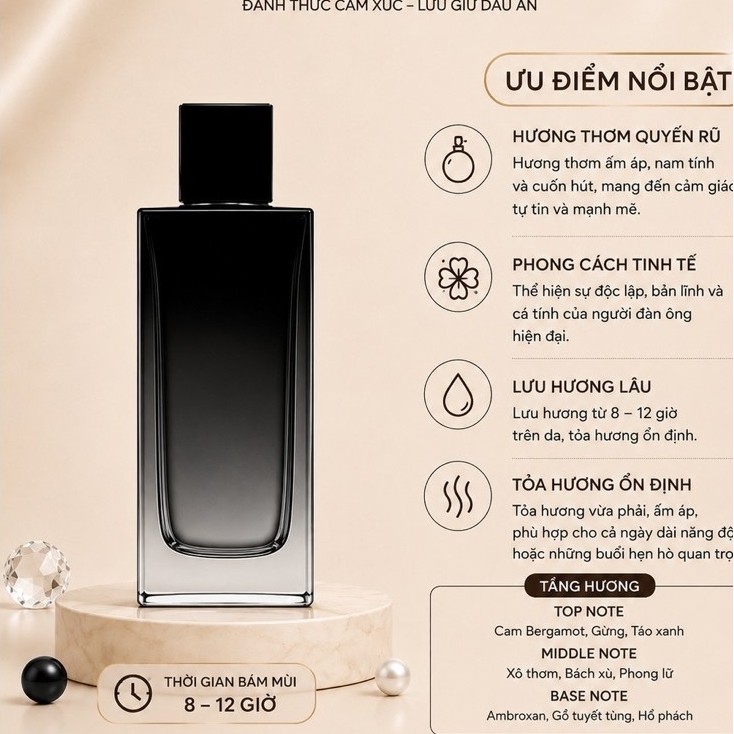 Nước Hoa Nam MYSLF EDP 10ml . Nước Hoa Nam MYSLF EDP - NC Perfume