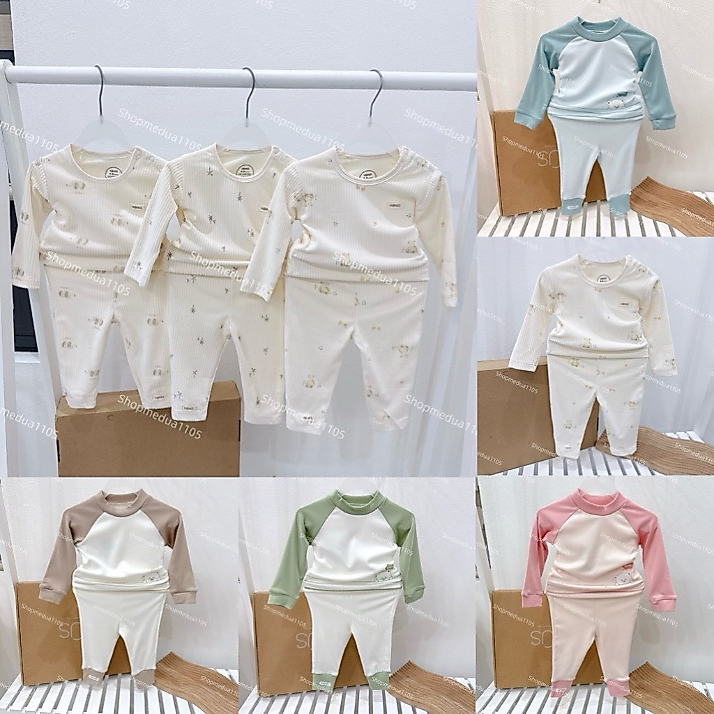 [HRNEE] Bộ dài tay HONEE cho bé 6-9m đến 3-4y ( Form nhỏ)