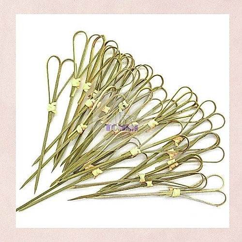 Xiên Que Trang Trí Cocktail Que Xiên Trái Cây Trang Trí Pha Chế Tăm Tre Decor (gói 100 cái) - Dụng C