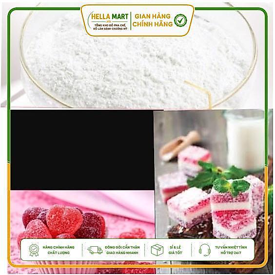 Bột Pectin 100g làm Kẹo Dẻo chip Chip Nguyên Liệu Làm Bánh Bánh Mousse Bánh Mì Bánh Ngọt Tiệm Bánh
