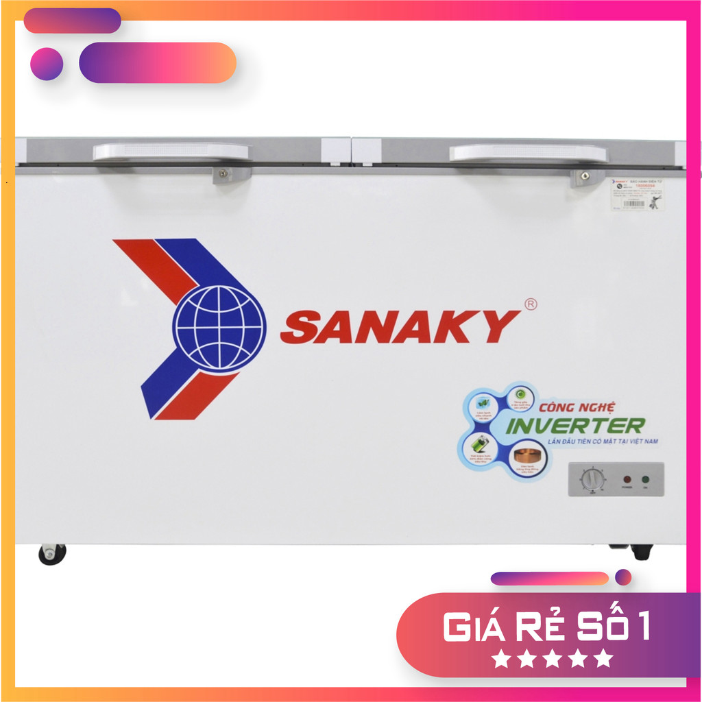 chính hãng VH-2899A4K - Tủ Đông Inverter 235L Sanaky VH-2899A4K [Toàn Quốc] )