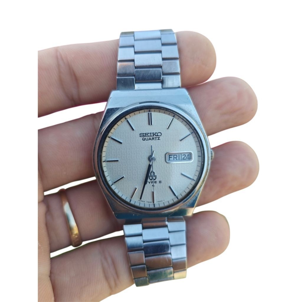 ĐỒNG HỒ SEIKO TYPE II DIAL SÓNG LƯỢN
