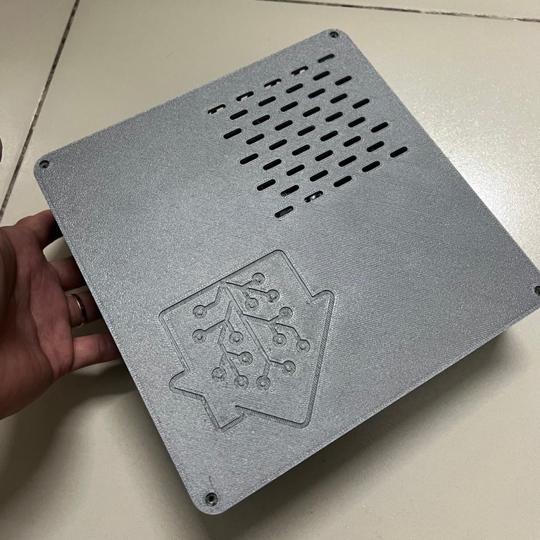 case main pc mini thin itx 17x17. tuỳ chọn màu.