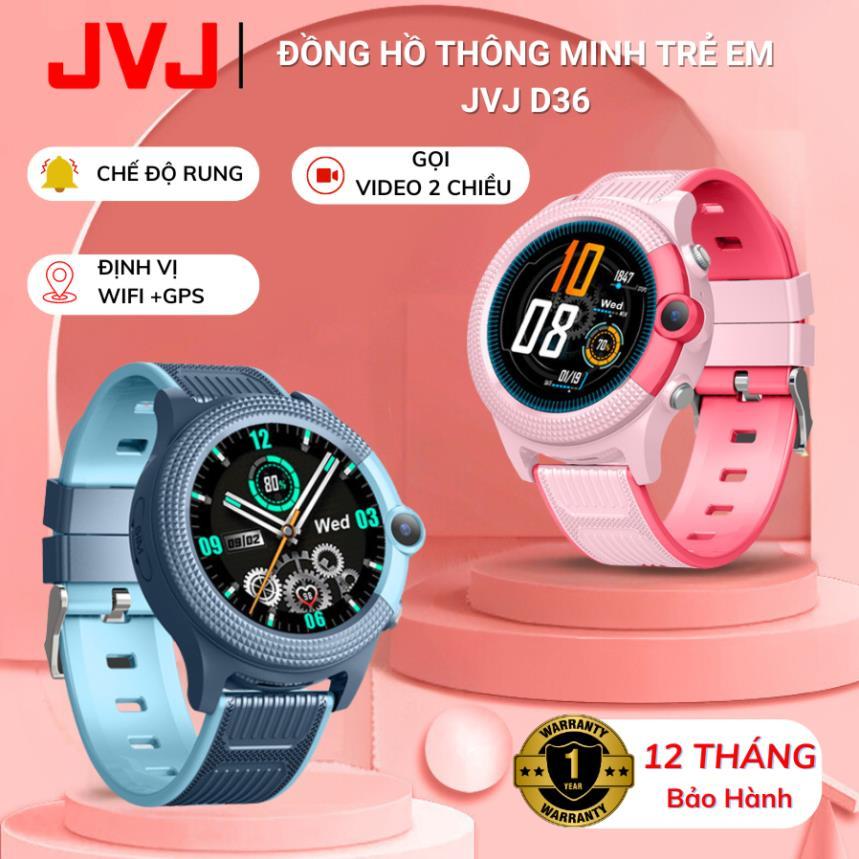 Đồng hồ thông minh trẻ em JVJ D36 D31 Y66 Y63 - Có gọi video hình ảnh, Hỗ trợ tiếng Việt, Kháng nước
