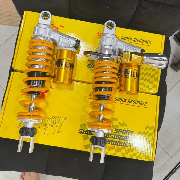 Phuột ATR mẫu Redleo mod ohlins gắn Vario Vision Mio Scope Sh Mode Luvias Bảo hành 6 tháng