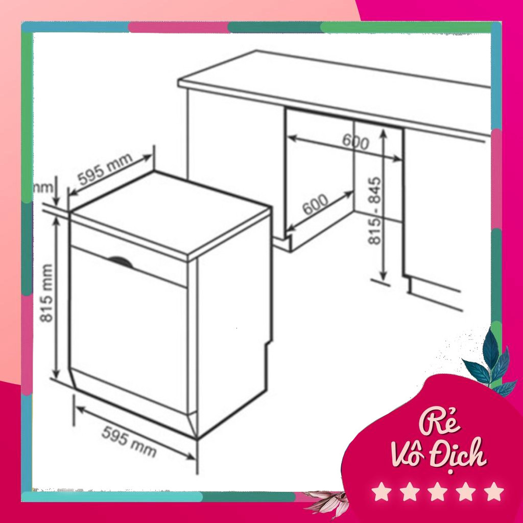 MÁY RỬA BÁT BEKO BDFN26430X - SANG TRỌNG VÀ LINH HOẠT - CHÍNH HÃNG