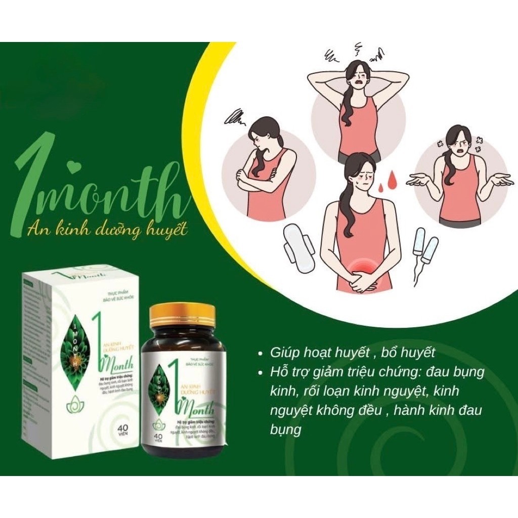 An Kinh Dưỡng Huyết 1 Month - an kinh dưỡng huyết