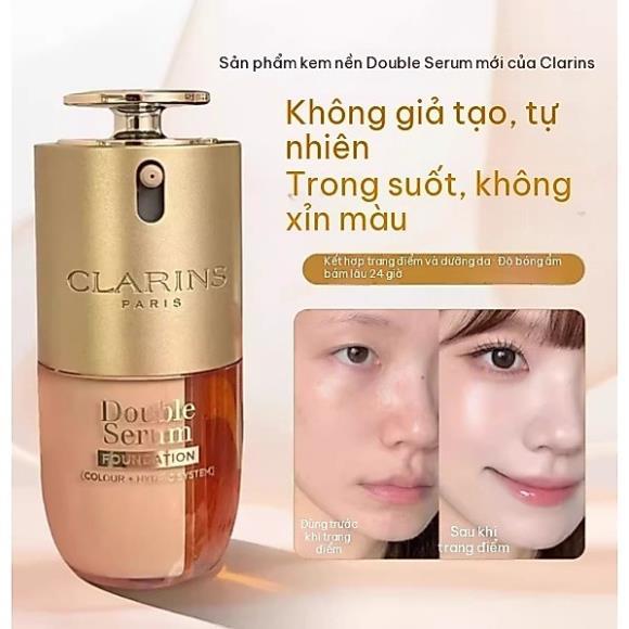 🔥 Kem nền Clarins Double serum foundation 🔥