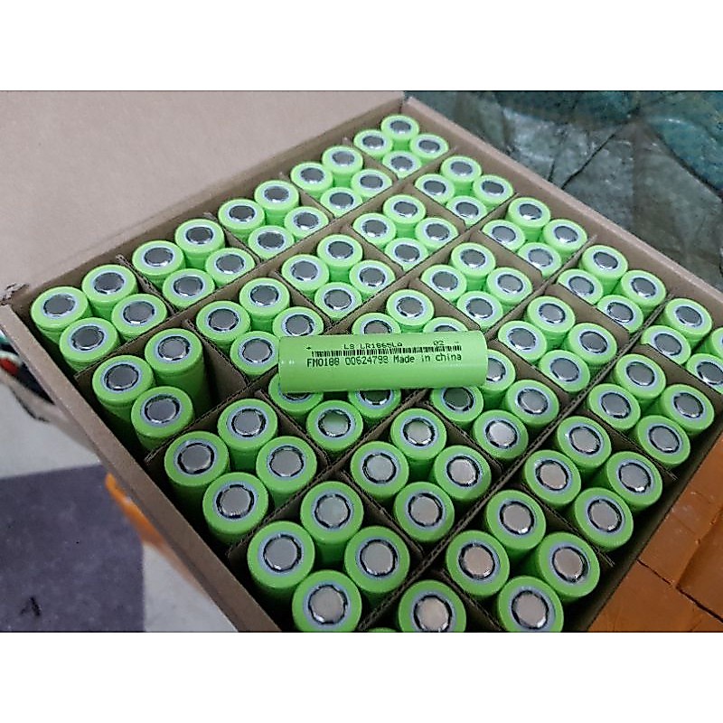 Cell pin 18650 lishen tháo khối dung lượng 2000 xả 20A 10C Trở 17
