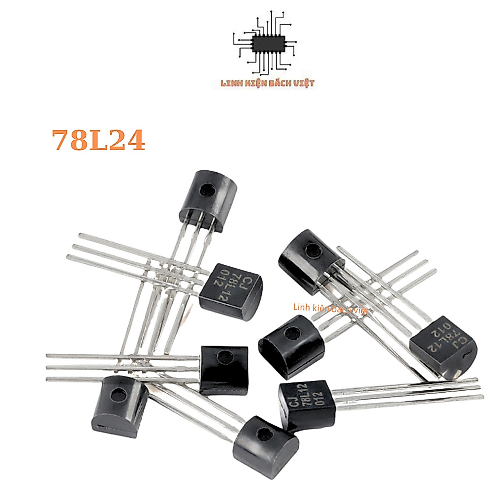 IC 78L24 , IC ổn áp 24V chất lượng tốt (10 chiếc)
