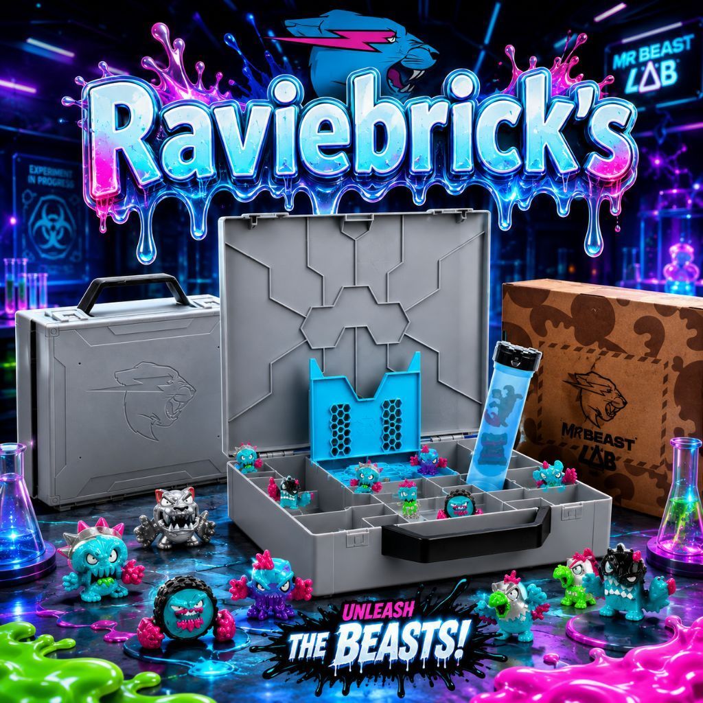 [NEW FULLBOX] Vali sưu tập MrBeast Lab Swarms Collector Case