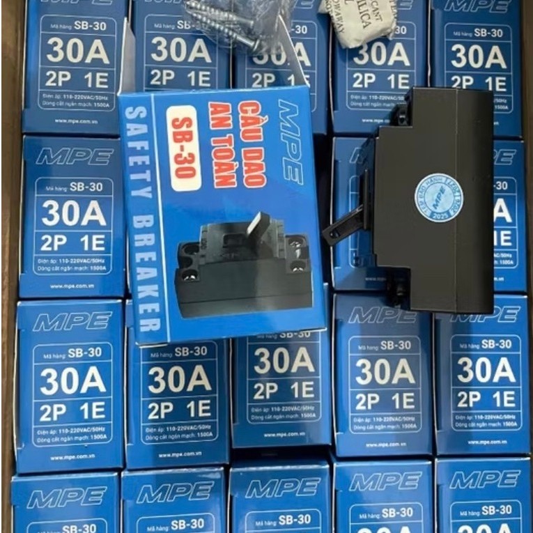 Bộ ngắt mạch an toàn MPE ( CP Cóc MPE . 20A. 30A. 40A)