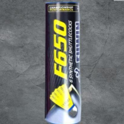 Hộp 6 Quả Cầu Lông Nhựa FUWIN F650 Chính Hãng – Siêu Bền, Đường Bay Ổn Định, Phù Hợp Tập Luyện Trong