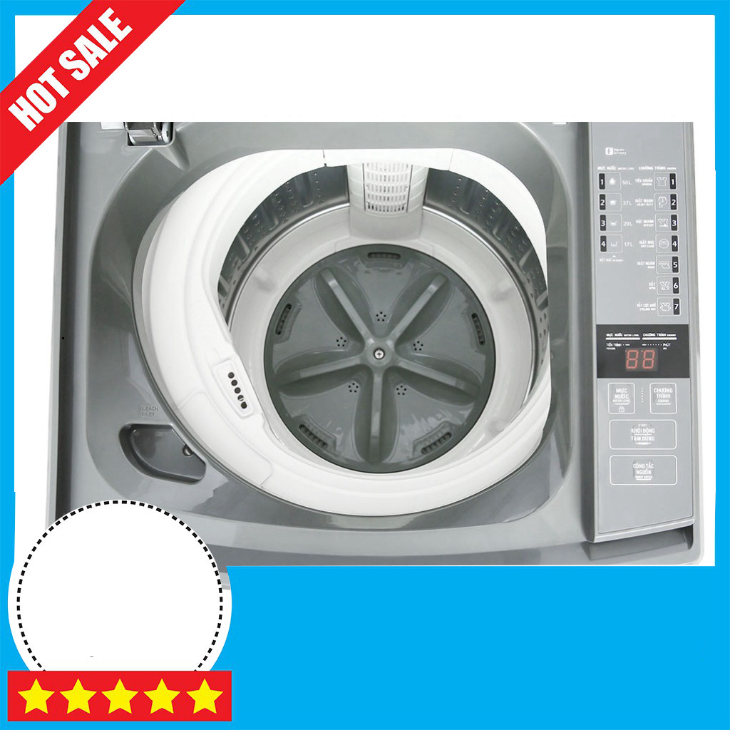 Nhắn shop đặt hàng  Máy Giặt Aqua 8KG AQW-KS80GT S Inverter Tiết Kiệm Điện Dùng Cho Gia Đình Freeshi