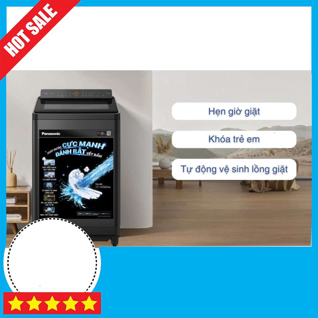 Nhắn shop đặt hàng  Máy Giặt Panasonic Inverter 11.5Kg NA-FD115X3BV 2025 Tự Động Giặt Sạch Sâu Tiết 
