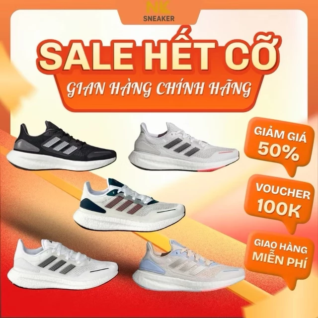 [ Sale Chính Hãng ] Giày thể thao chạy bộ Das pure boost 22 đủ mẫu. Full màu nam nữ