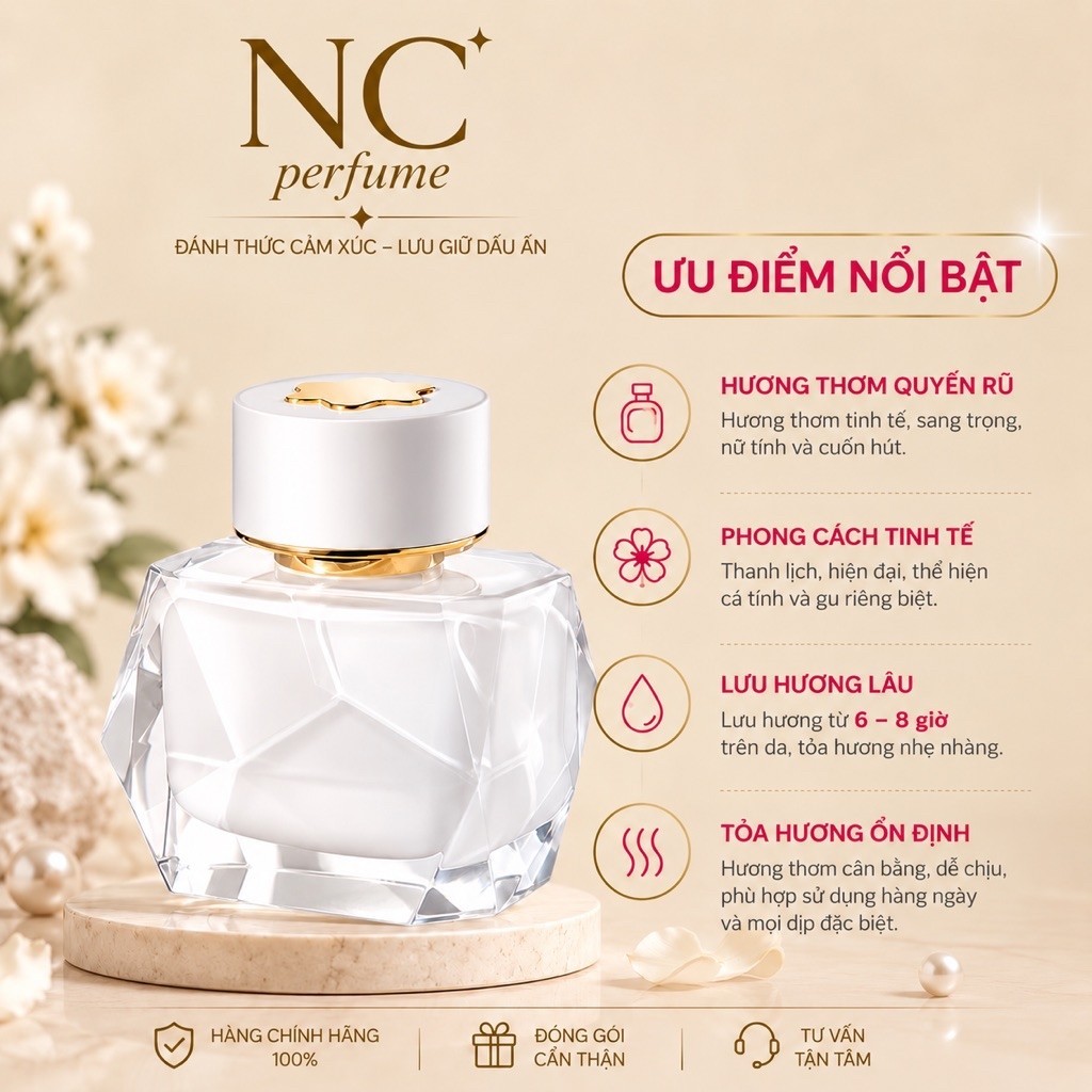 Nước hoa nữ Signature 10ml - Nc Perfume
