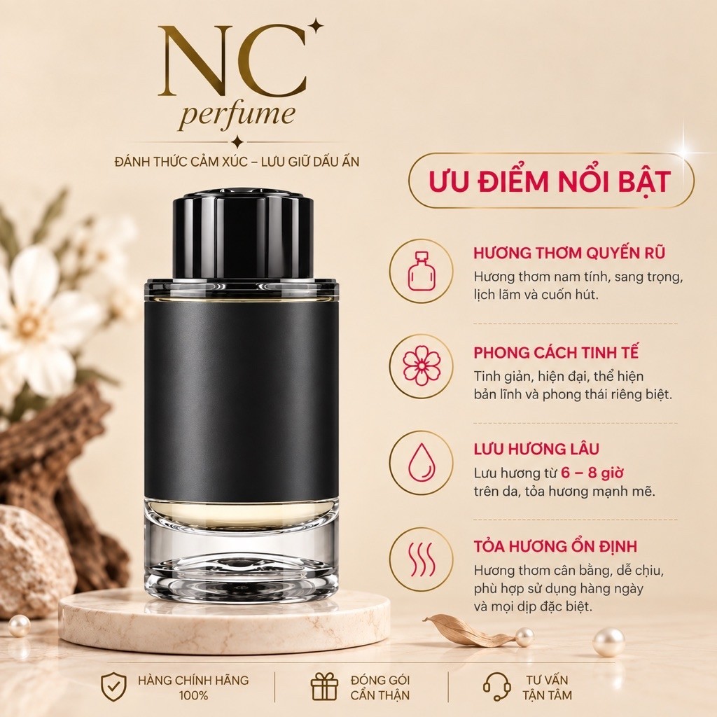 Nước Hoa Nam EDP 10ml - NC Perfume