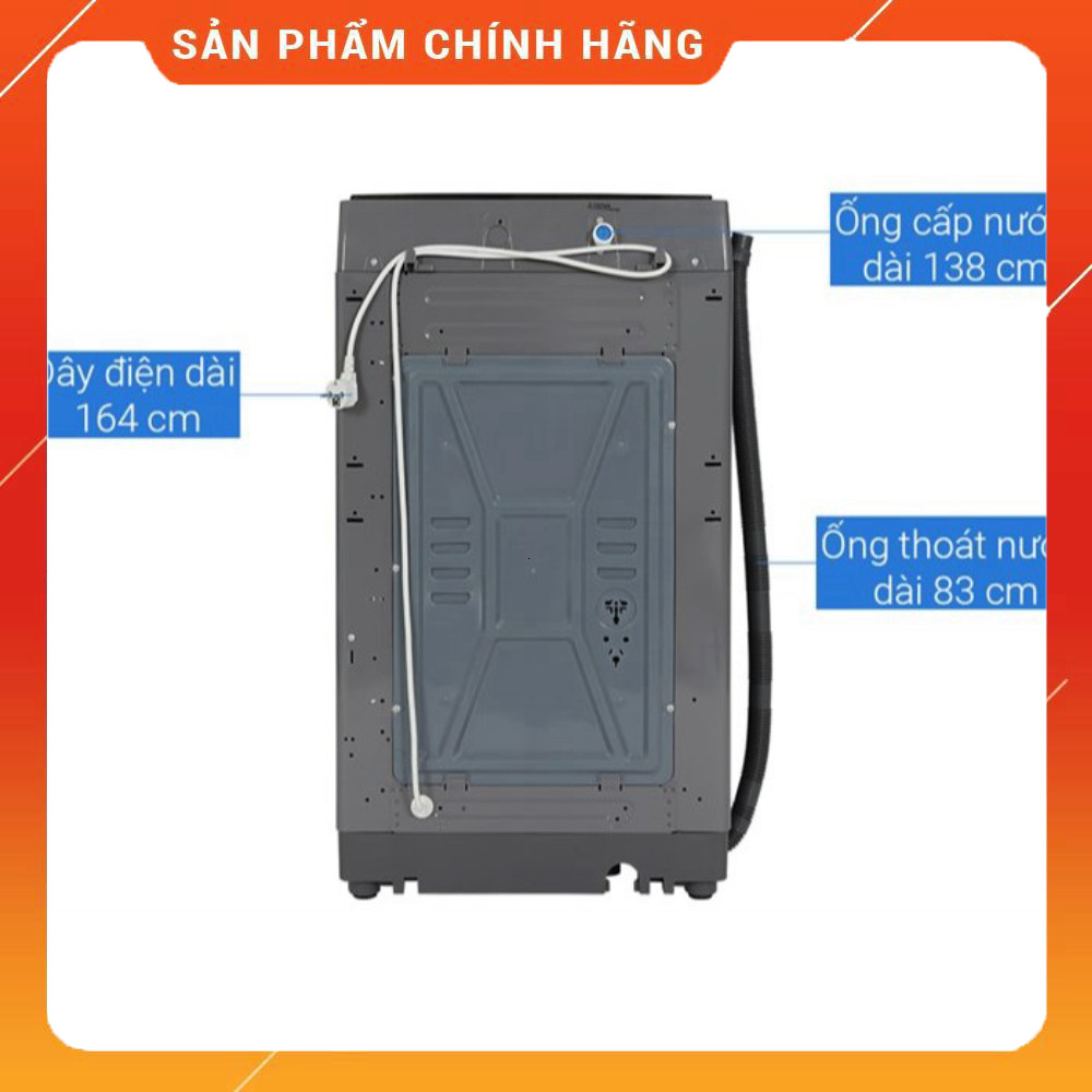 IB ĐẶT HÀNG  Máy Giặt Lồng Đứng Casper 7,5kg WT-75NG1 & 8,5kg WT-85NG1 Inverter Tiết Kiệm Điện Giao 