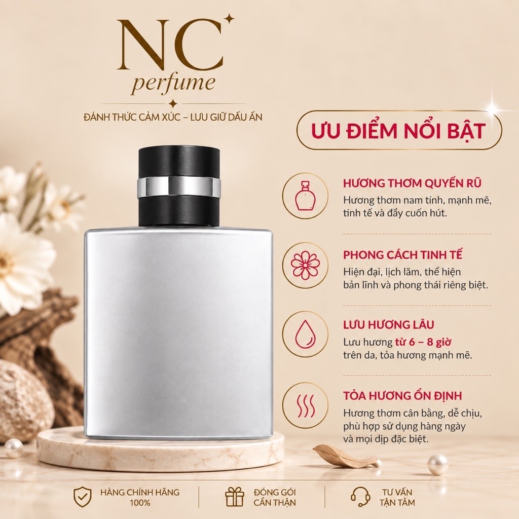 Nước Hoa Nam Allure 10ml - NC Perfume