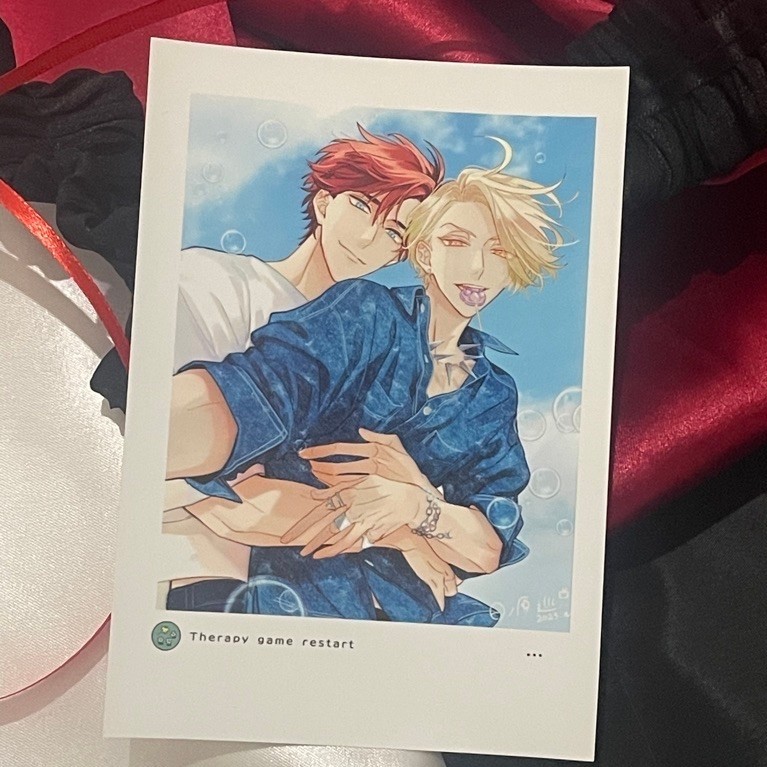 Netprint nhật bl manga therapy game