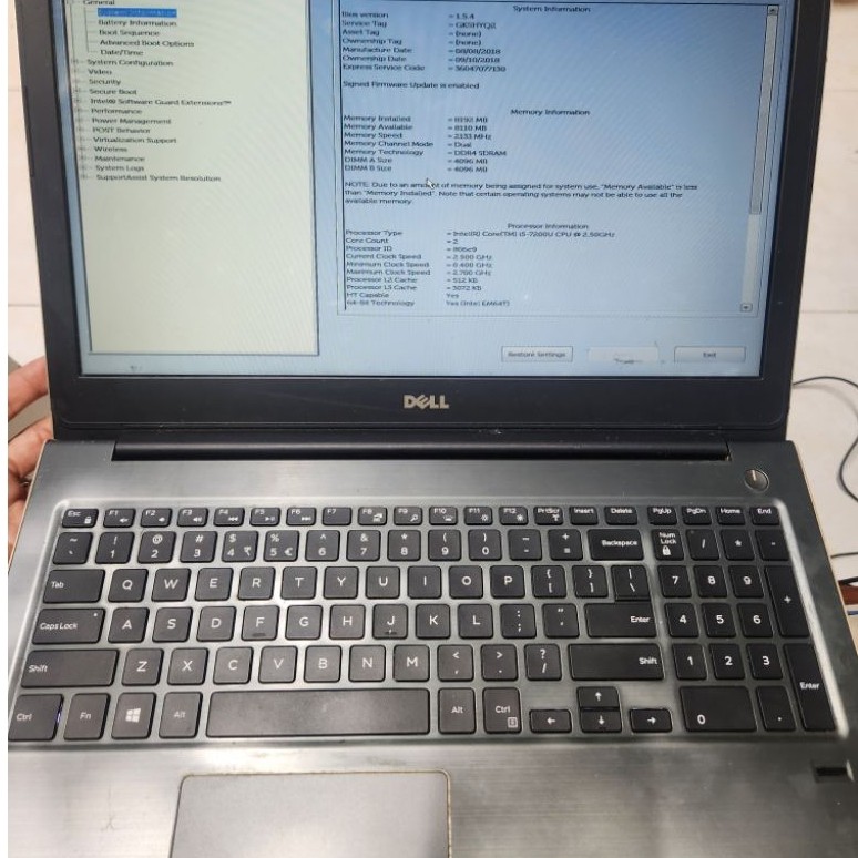 laptop dell i5 7200