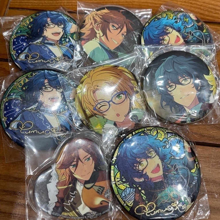 BÔ HUY HIỆU ENSEMBLE STARS (HAPPY ELEMENTS) CHÍNH HÃNG