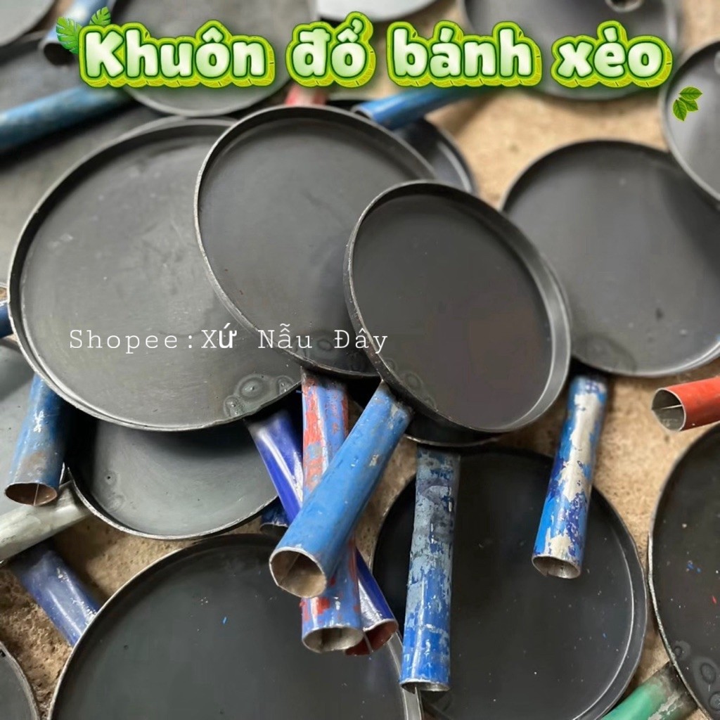 Khuôn Đổ Bánh Xèo Miền Trung, Khuôn Đúc Bánh Xèo, Chảo Đổ Bánh Xèo