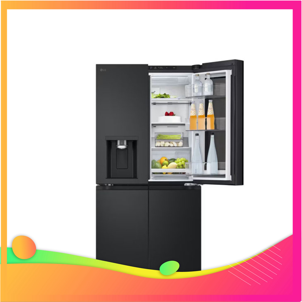 ( Tủ lạnh LG Inverter 508 lít Multi Door InstaView LFI50BLMAI [FREESHIP HCM] )