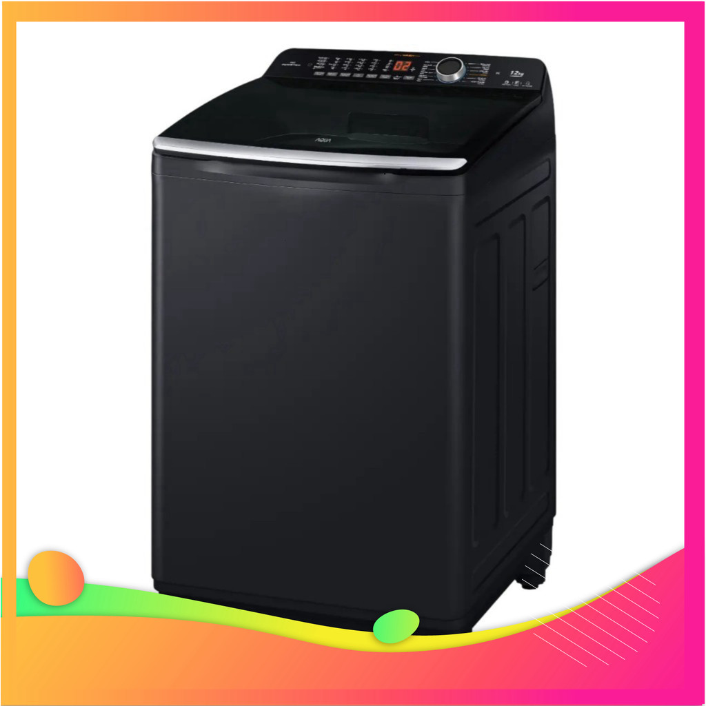( AQW-DR120HT(BK) | AQW-DR150UGT(PS) - Máy Giặt Aqua Inverter AQW-DR120HT(BK) | AQW-DR150UGT(PS) [FR